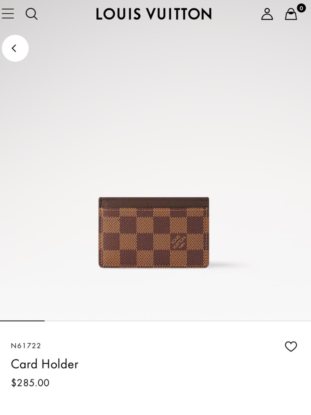 Louis Vuitton Card Holder